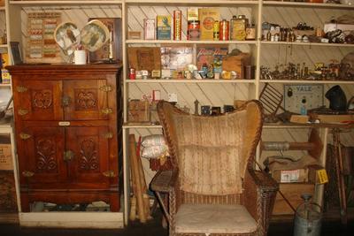 Chair inside Monteverde Store Museum